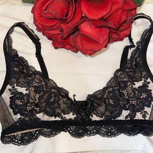 Victoria Secret Bustier Lace Bra Sz Small
